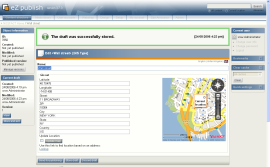 GIS Datatype in the Backend